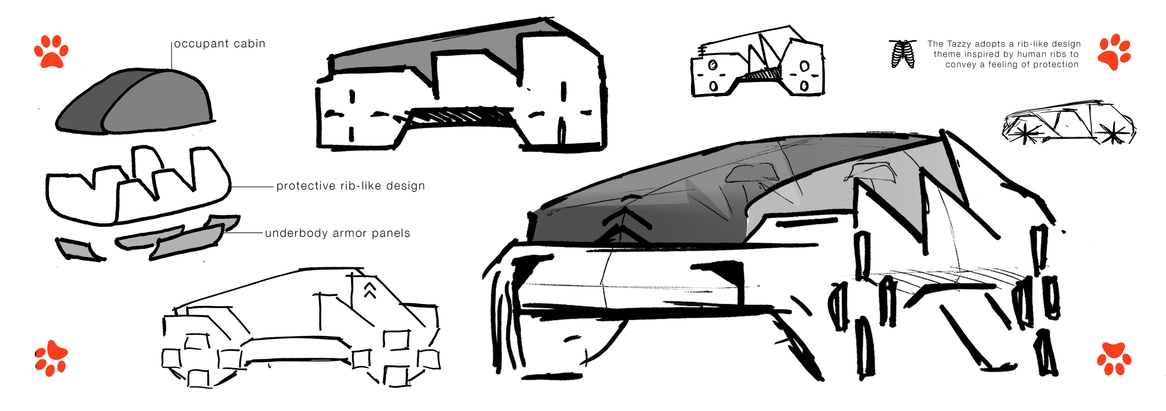 Citroen Tazzy development image 07