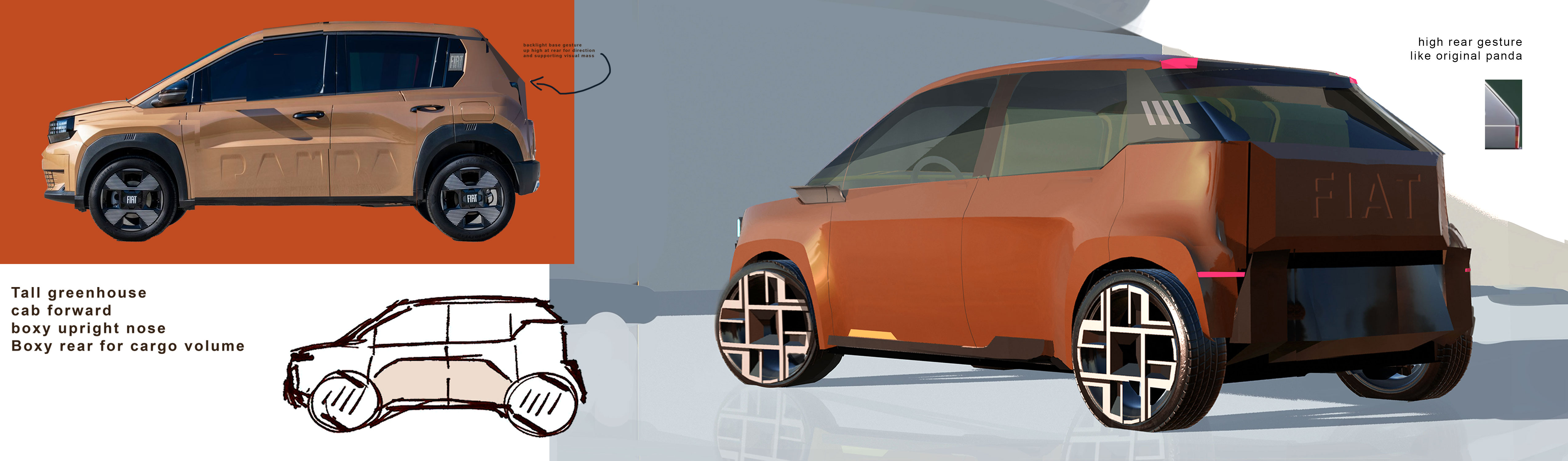 Fiat Weekend sketch 1