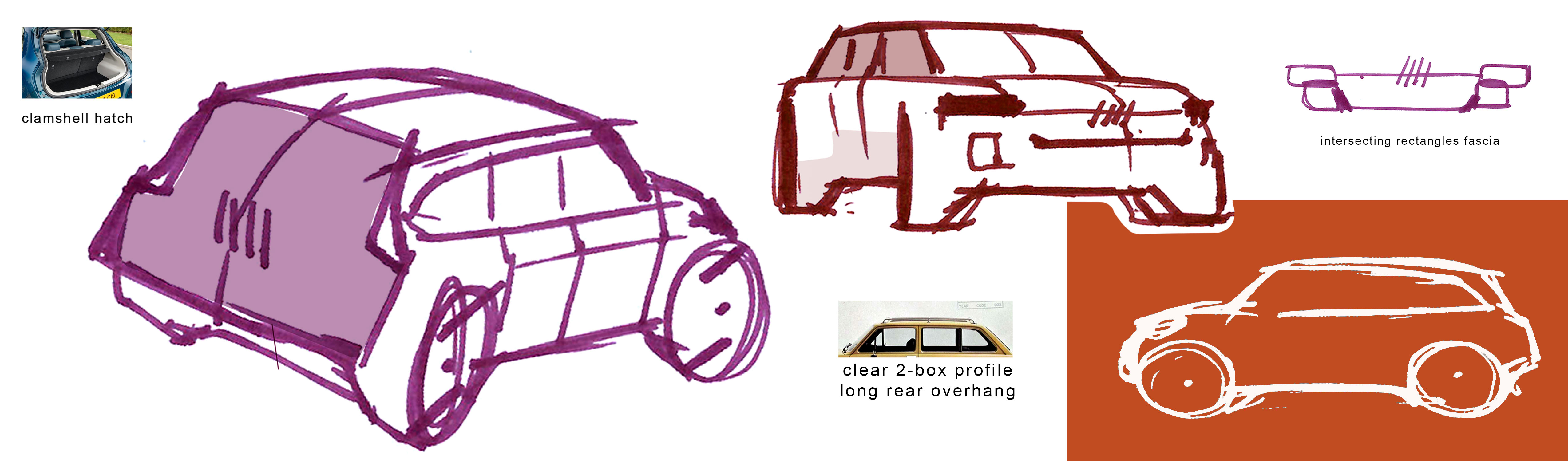Fiat Weekend sketch 3