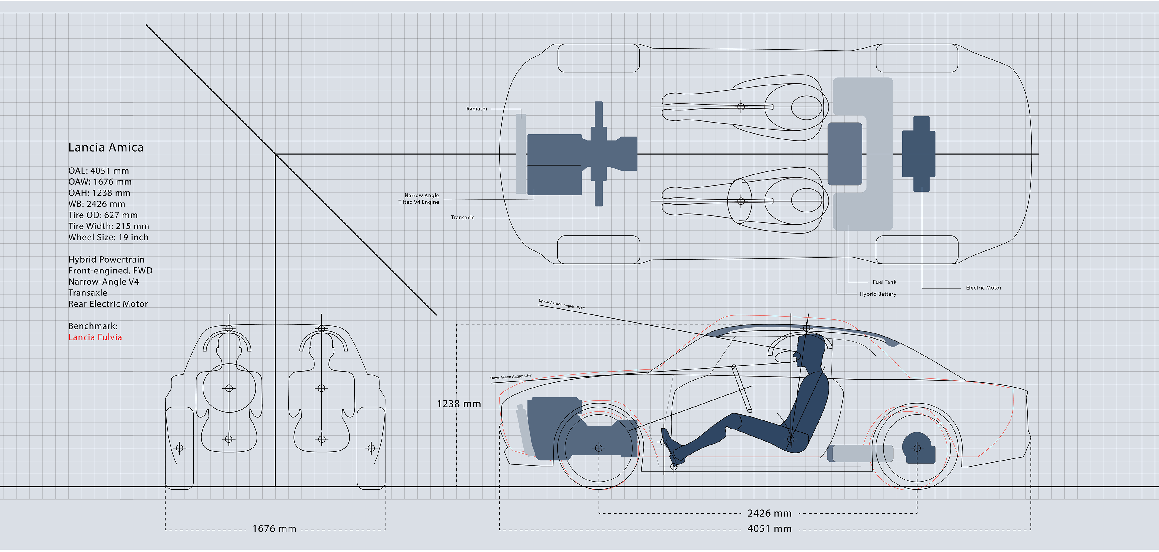 Lancia Amica development image 21